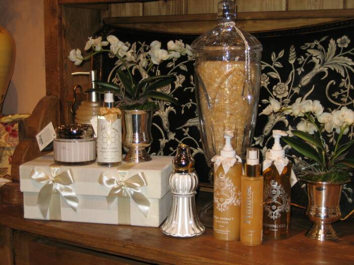 Lady Primrose Bath Salts, Body Talc, Lotions and more!