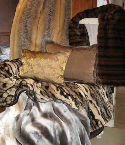 Faux Fur Throws by Second Impressions